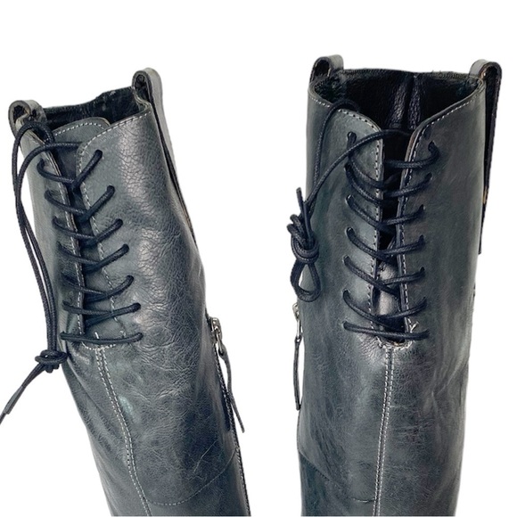 Roan by BedStu Garner Gray Leather Riding Boots Size 7 - Picture 13 of 15